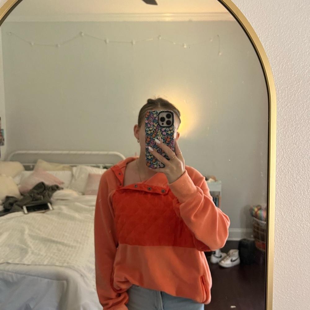 pink lily sweater